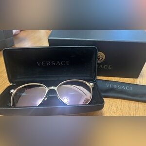 0VE2168 Versace Women's Sunglasses with Gold Frame